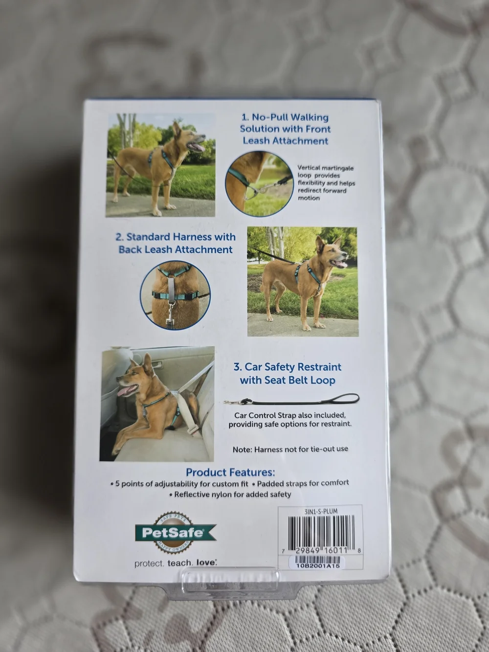 PetSafe Plum 3-in-1 Small Dog Harness